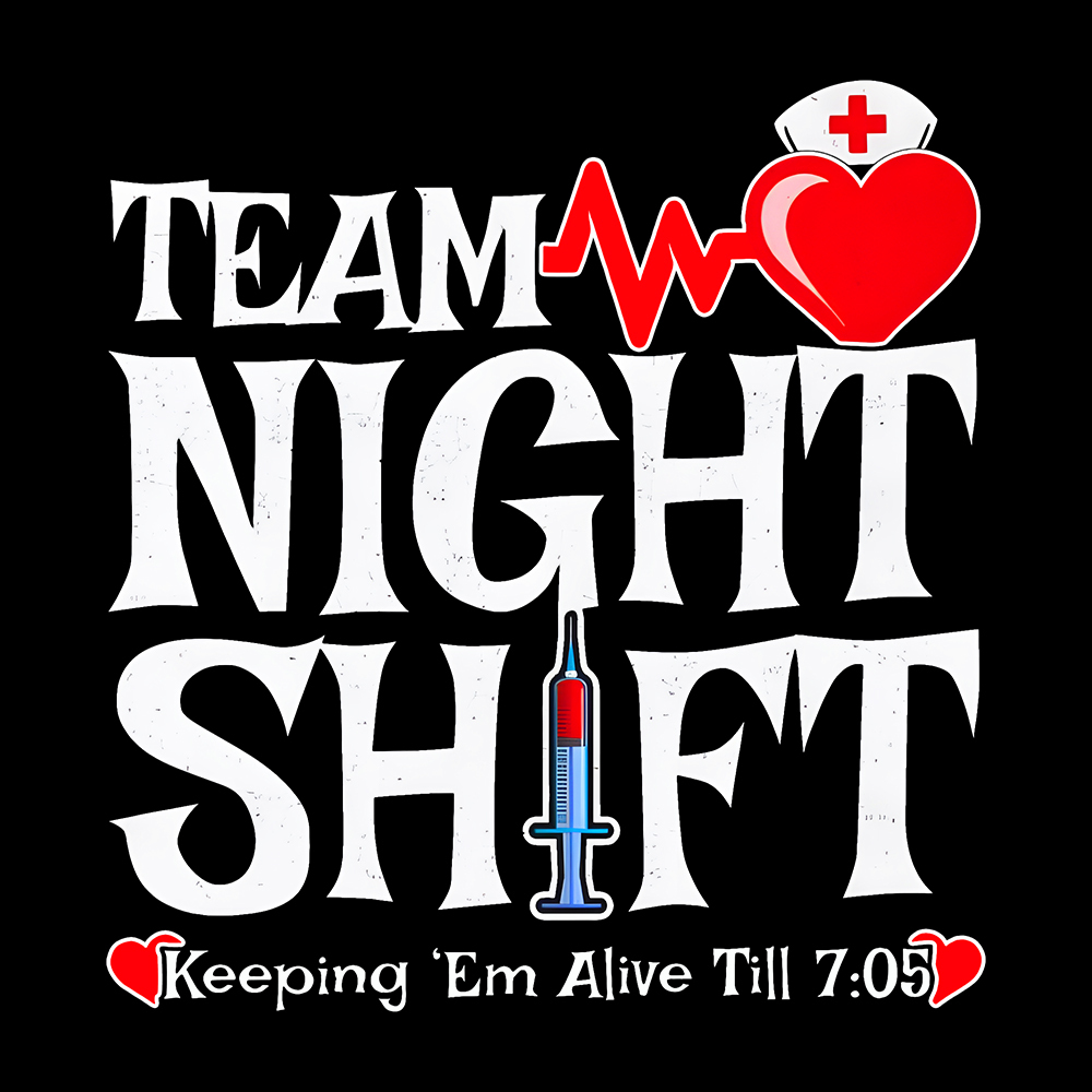 Team Night Shift Cotton Doctor T-shirt