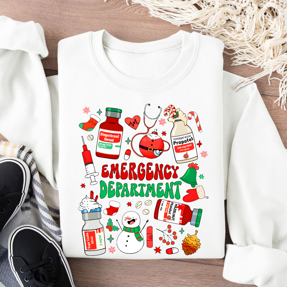Emergency Department Cotton Pullover Sweatshirt