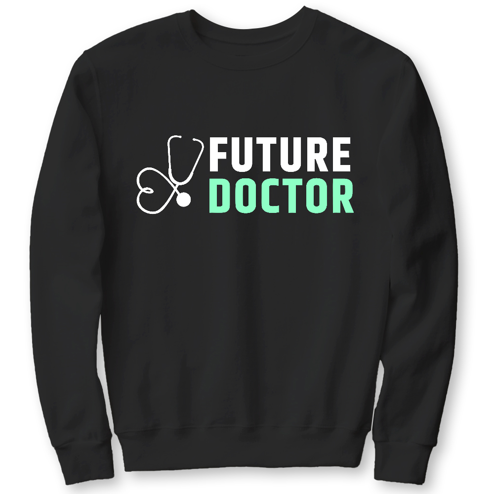 Future Doctor Cotton Pullover Sweatshirt