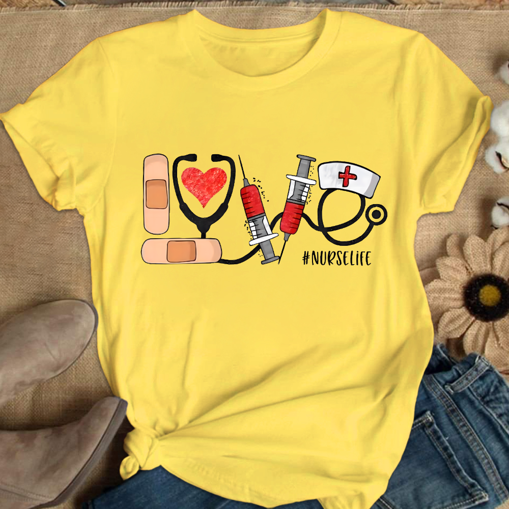 Nurselife Cotton Nurse T-shirt
