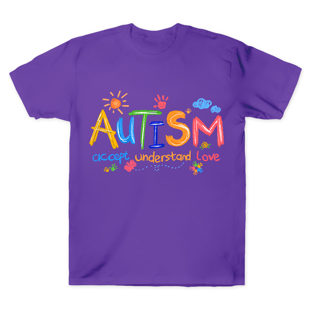 Autism Accept Understand Love Cotton Doctor T-shirt