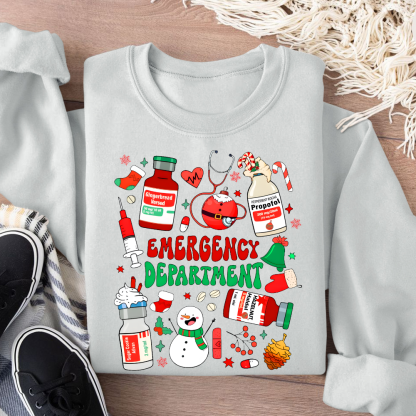 Emergency Department Cotton Pullover Sweatshirt