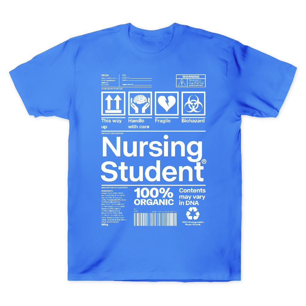 School Of Nursing Student Gift Cotton Doctor T-shirt