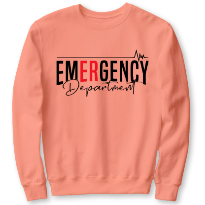 Emergency Department Cotton Pullover Sweatshirt