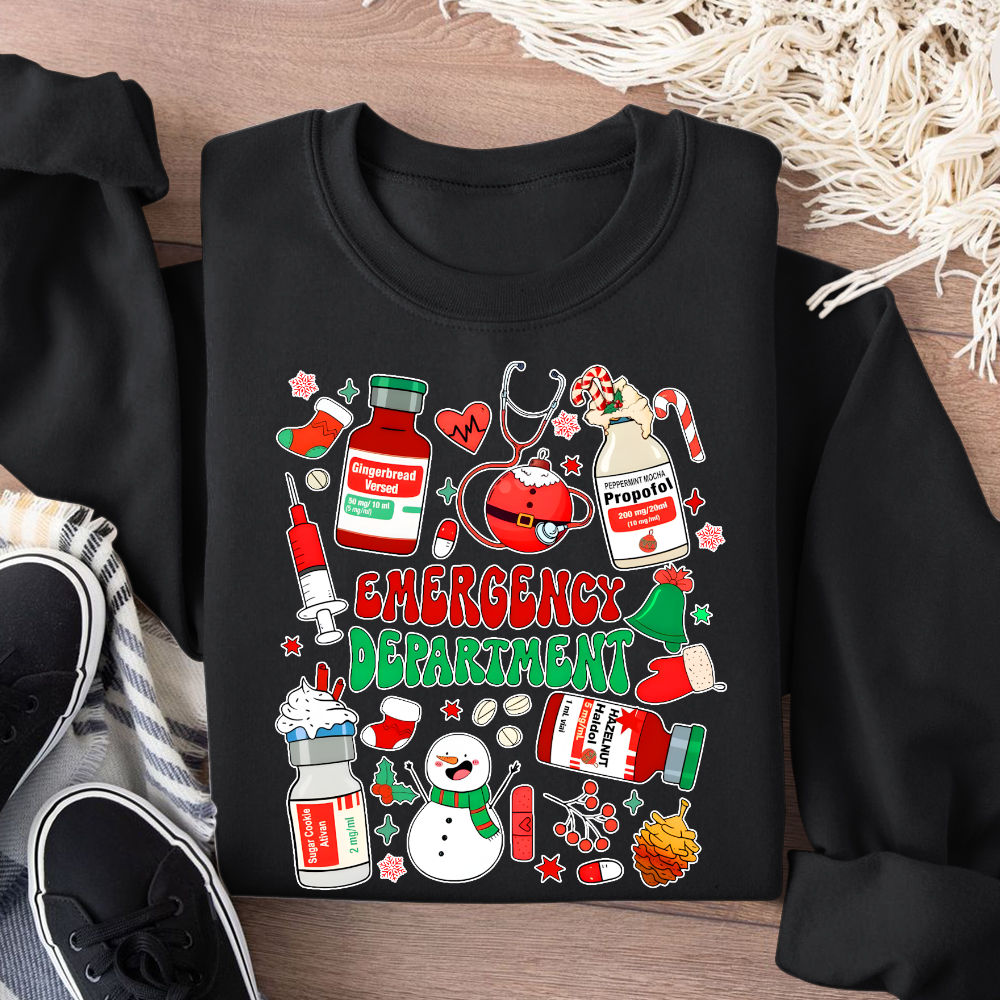 Emergency Department Cotton Pullover Sweatshirt