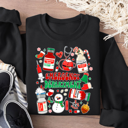 Emergency Department Cotton Pullover Sweatshirt