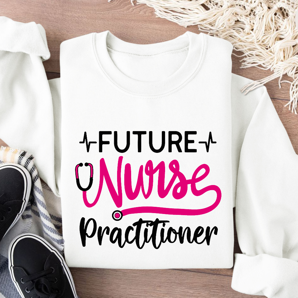 Future Nurse Practitioner Cotton Pullover Sweatshirt