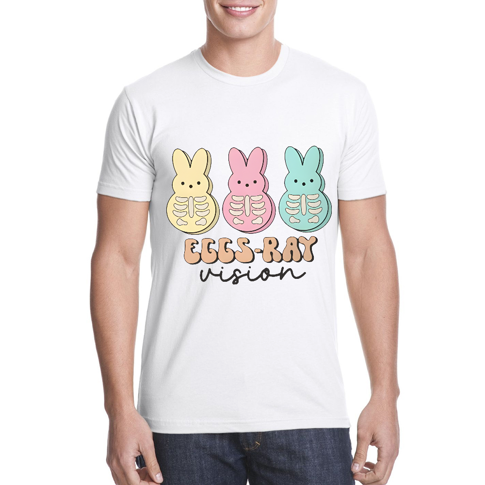 Eggs Ray Vision Radiology Cotton Doctor T-shirt