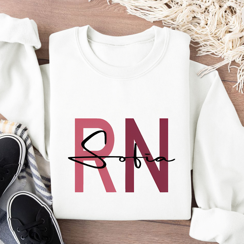 RN Sofia Cotton Pullover Sweatshirt