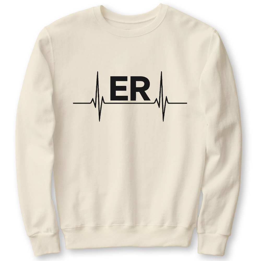 Er Cotton Pullover Sweatshirt