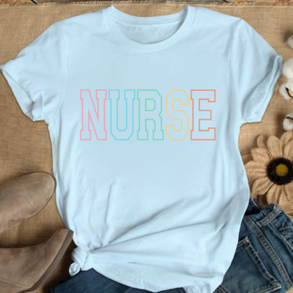 Custom Nurse Cotton T-shirt