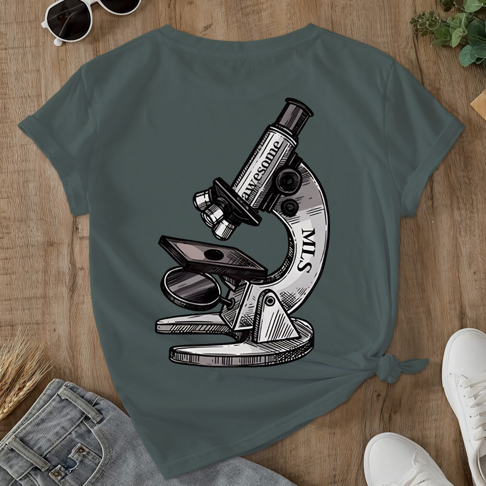 Medical Lab Scientist Not A But Better Double-Sided Cotton Printed T-Shirt