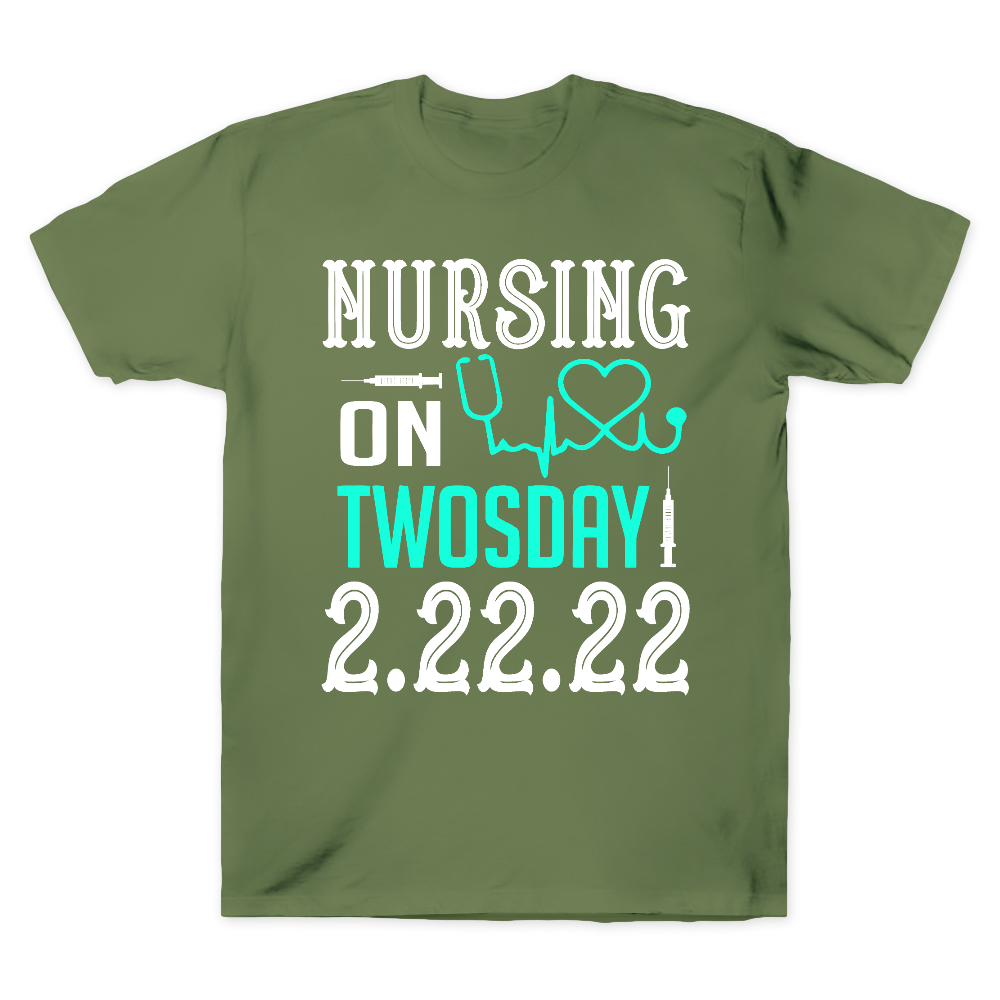 Nursing School On TwosDay Cotton Doctor T-shirt