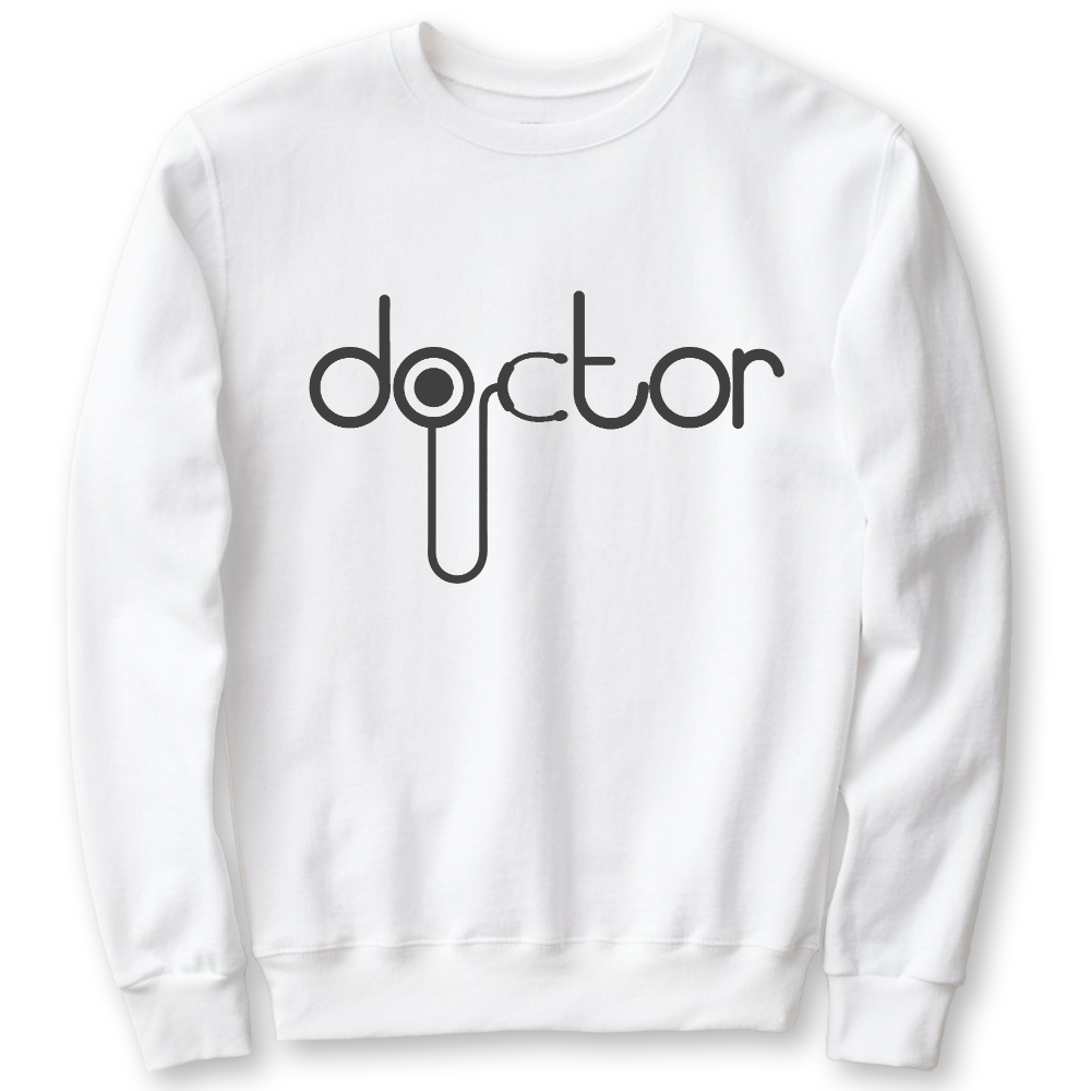 Doctor Cotton Pullover Sweatshirt