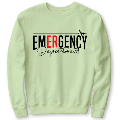 Emergency Department Cotton Pullover Sweatshirt