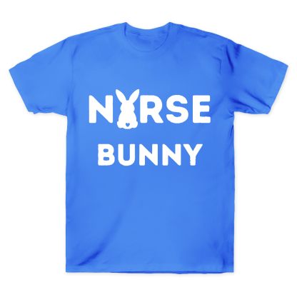 Nurse Bunny Cotton Doctor T-shirt
