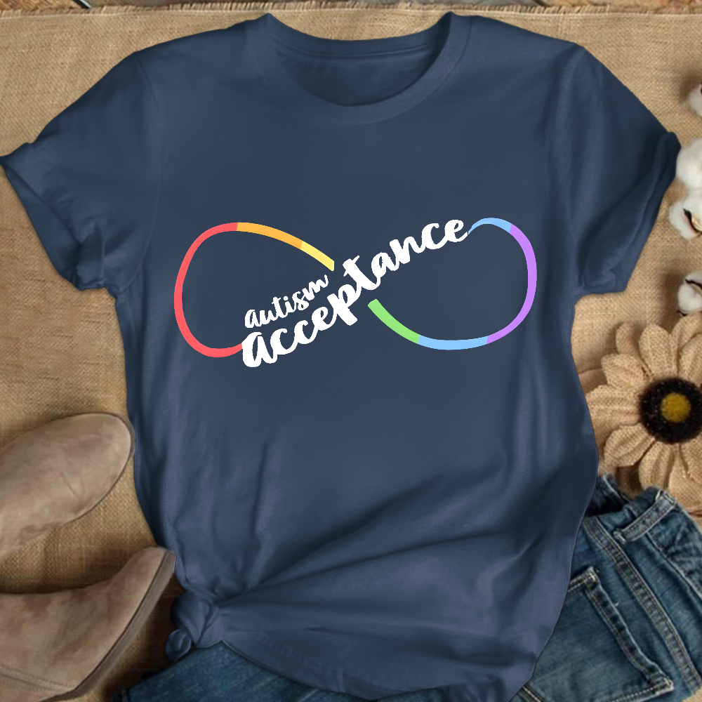 Autism Acceptance Special Education Cotton Nurse T-shirt
