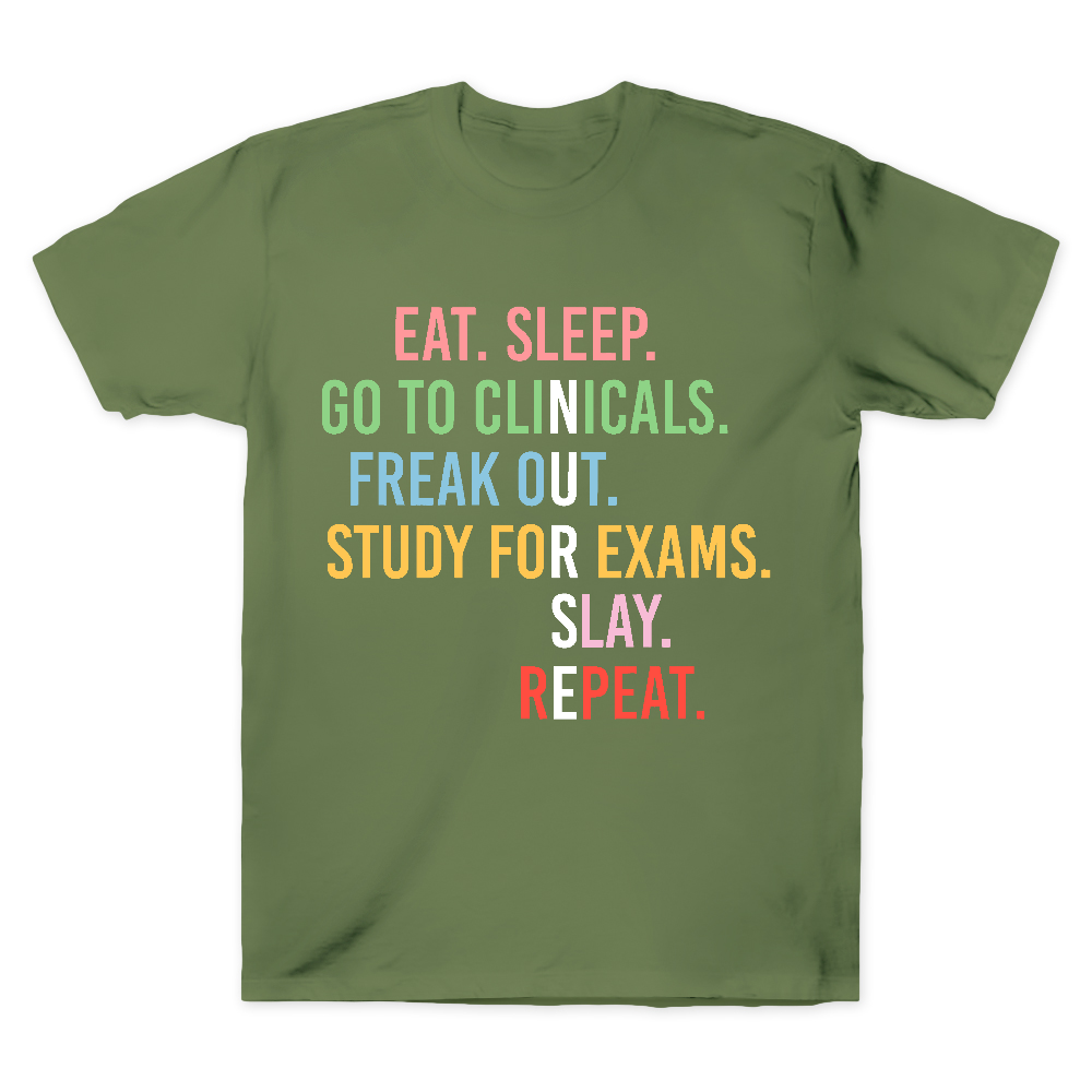 Nursing School Student Future Nurse Rn Cotton Doctor T-shirt