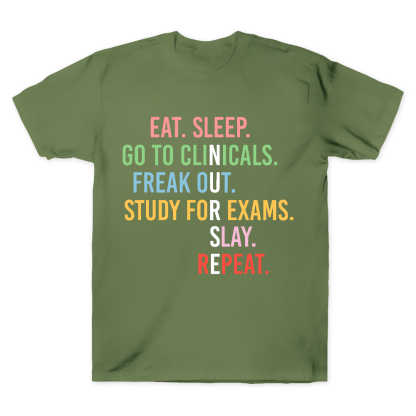 Nursing School Student Future Nurse Rn Cotton Doctor T-shirt