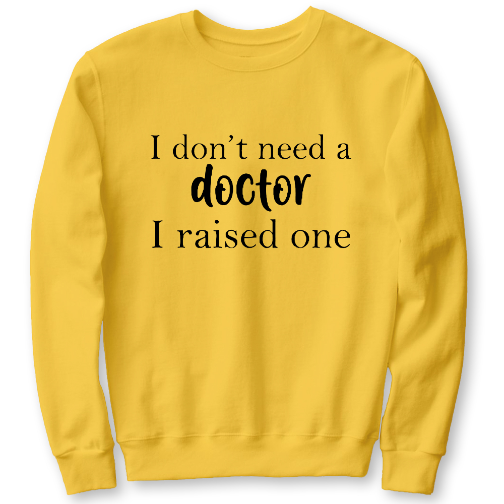 Future Resident Doctor Cotton Pullover Sweatshirt