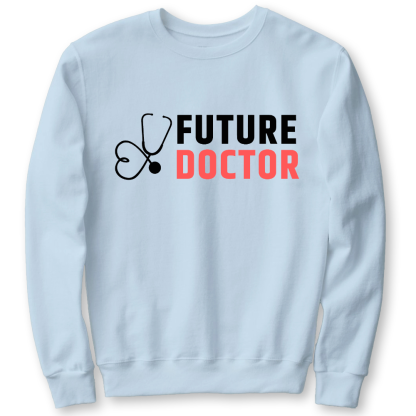 Future Doctor Cotton Pullover Sweatshirt