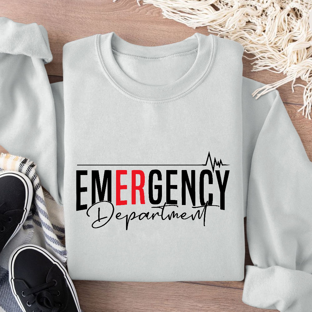 Emergency Department Cotton Pullover Sweatshirt