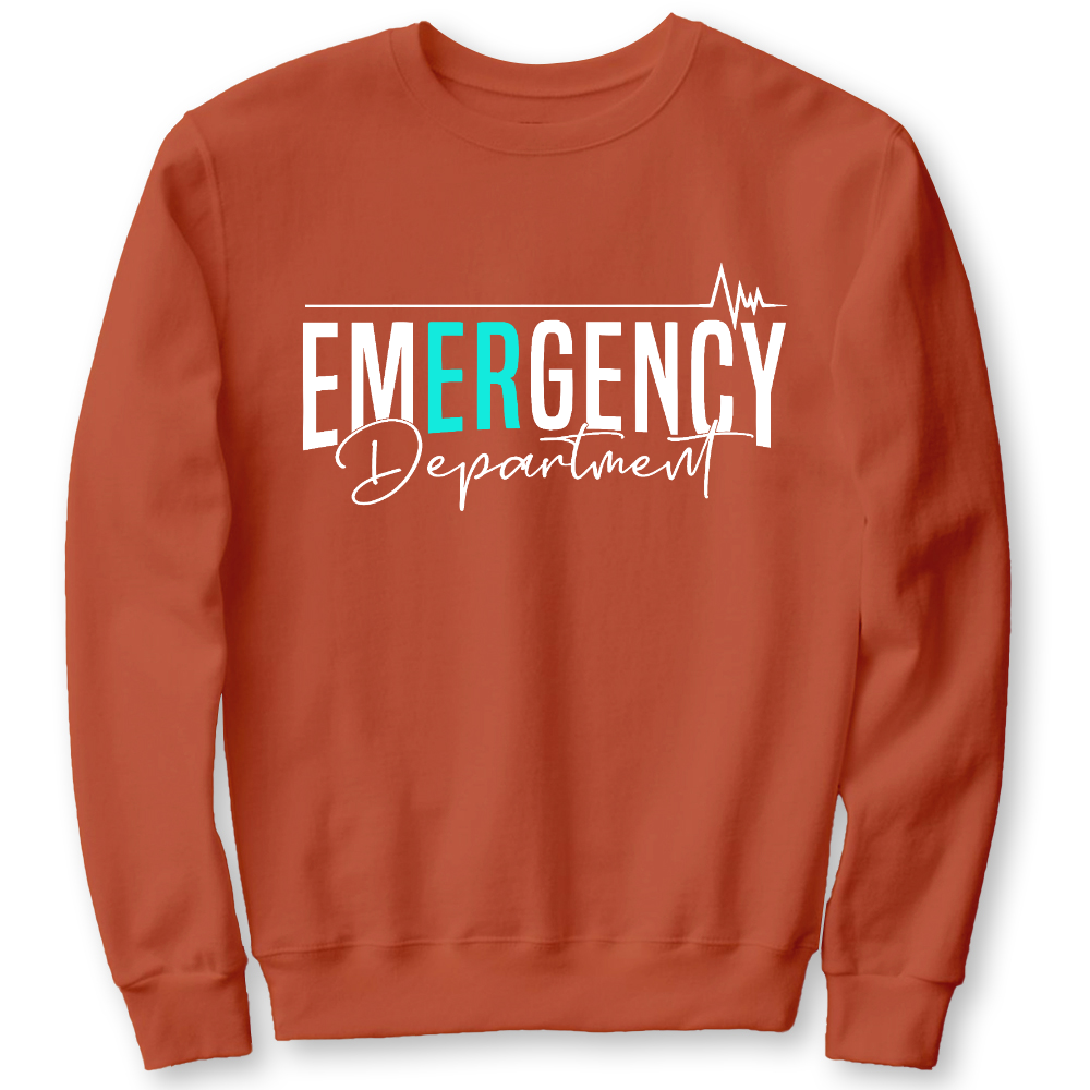 Emergency Department Cotton Pullover Sweatshirt