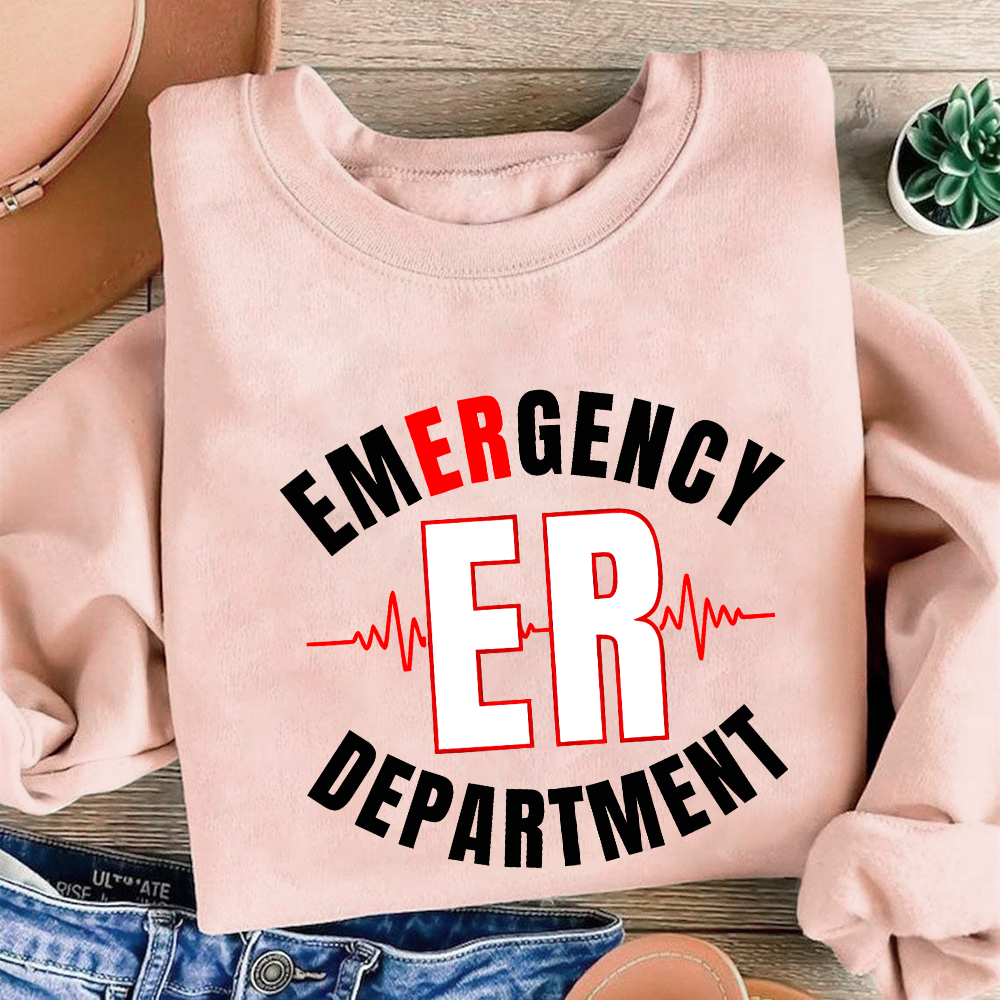 Emergency Department Cotton Pullover Sweatshirt