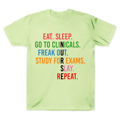 Nursing School Student Future Nurse Rn Cotton Doctor T-shirt