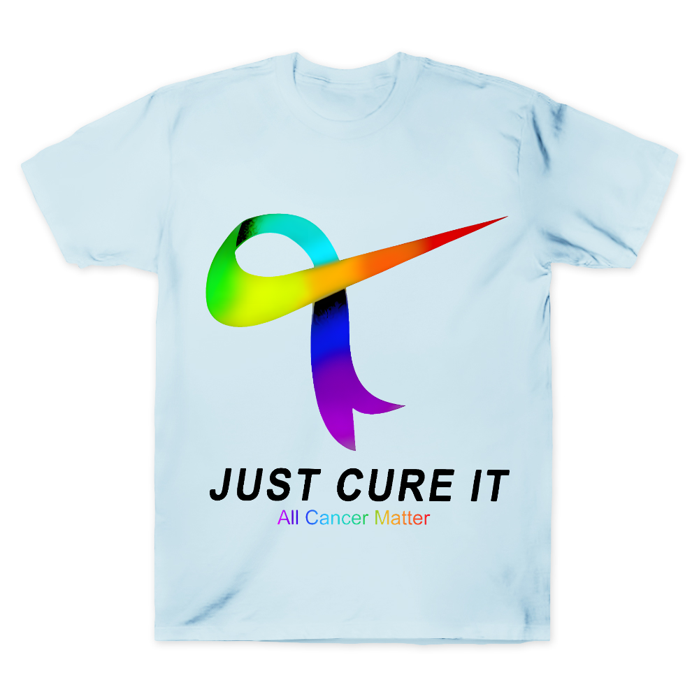 Just Cure It Cancer Awareness Doesn'T Discriminate Cotton Doctor T-shirt