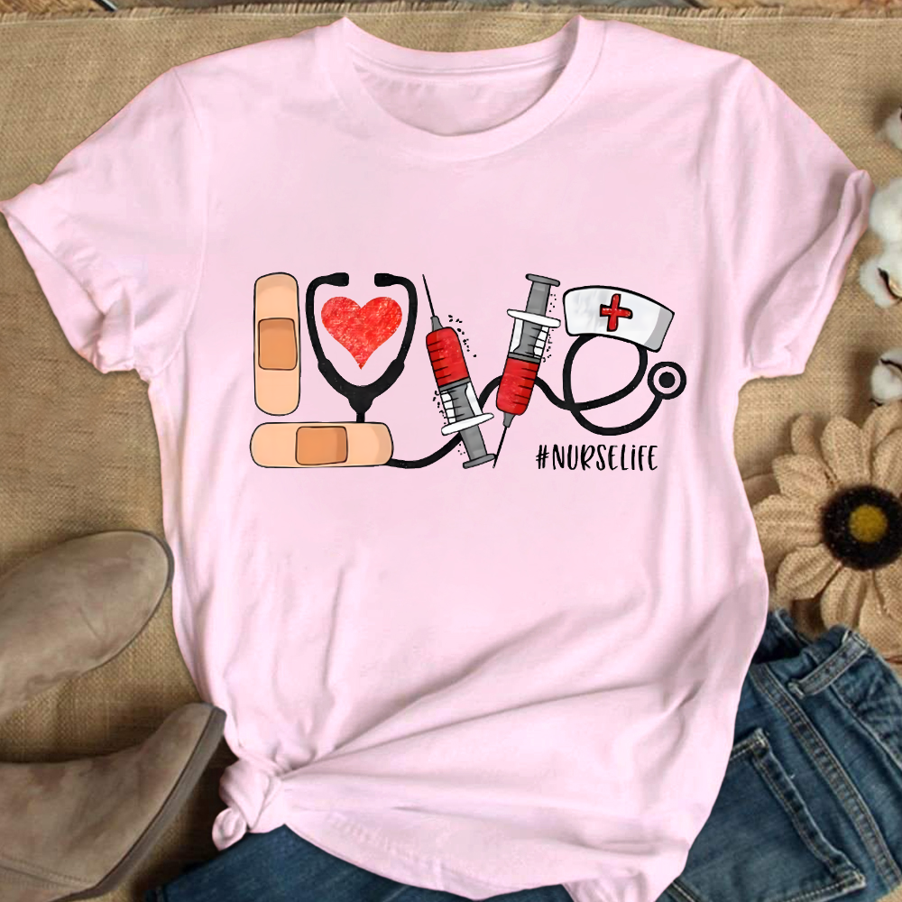 Nurselife Cotton Nurse T-shirt