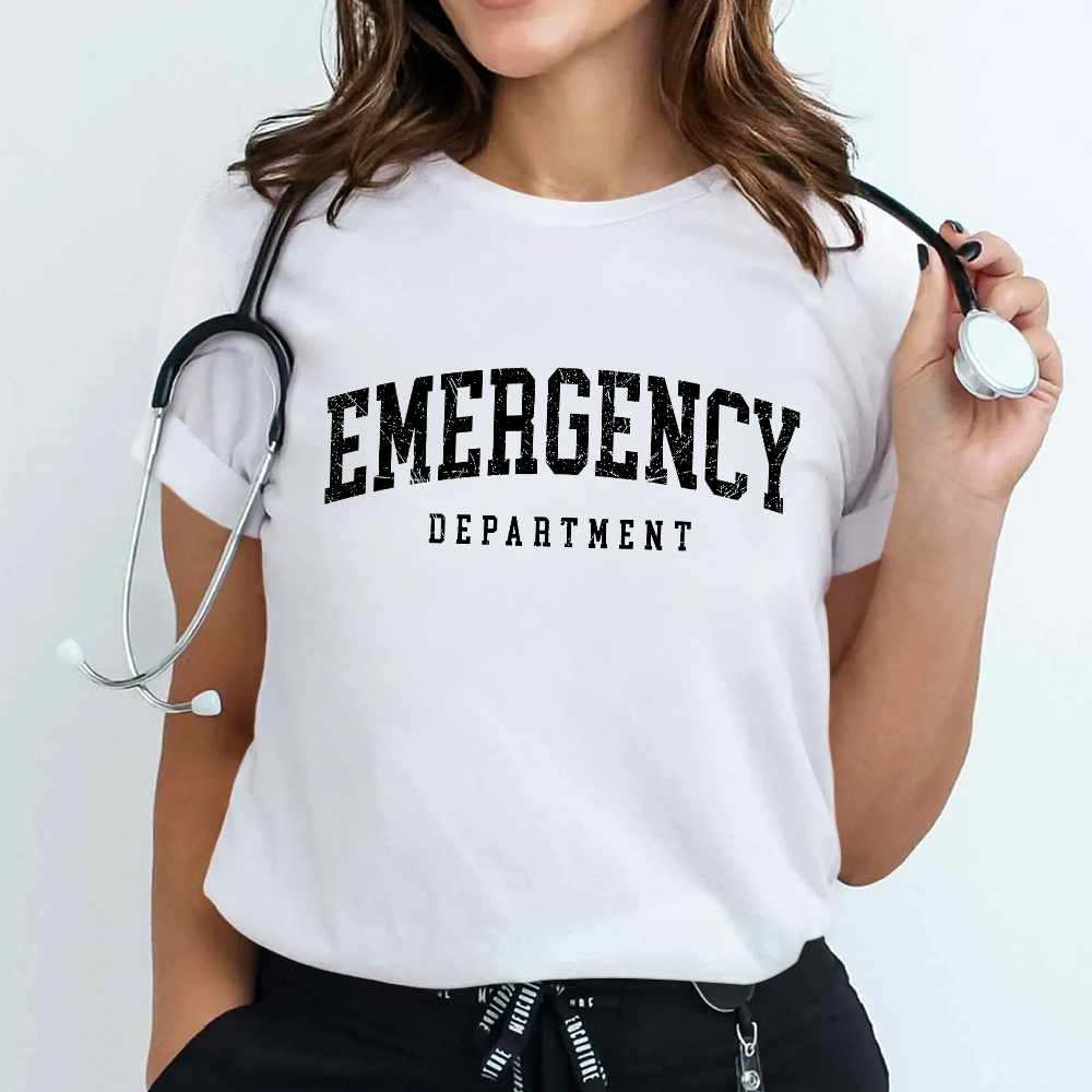 Emergency Department Cotton Nurse T-shirt