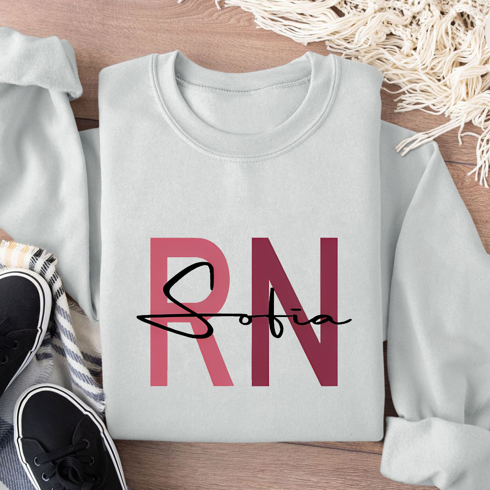 RN Sofia Cotton Pullover Sweatshirt