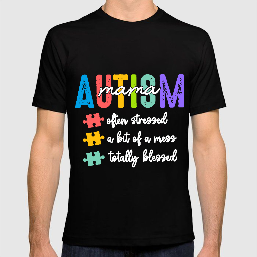 Autism Mom Gift Cotton Doctor T-shirt