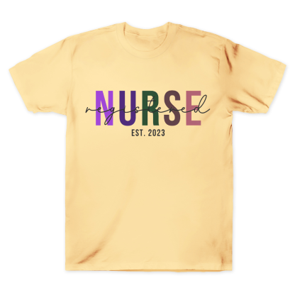 Registered Nurse Cotton Doctor T-shirt