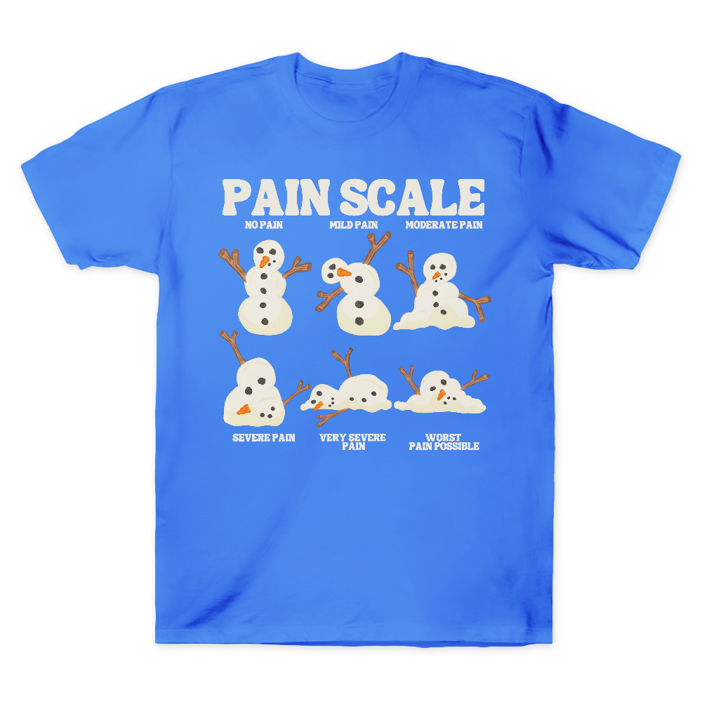 Healthcare Worker Pain Assessment Cotton Doctor T-shirt