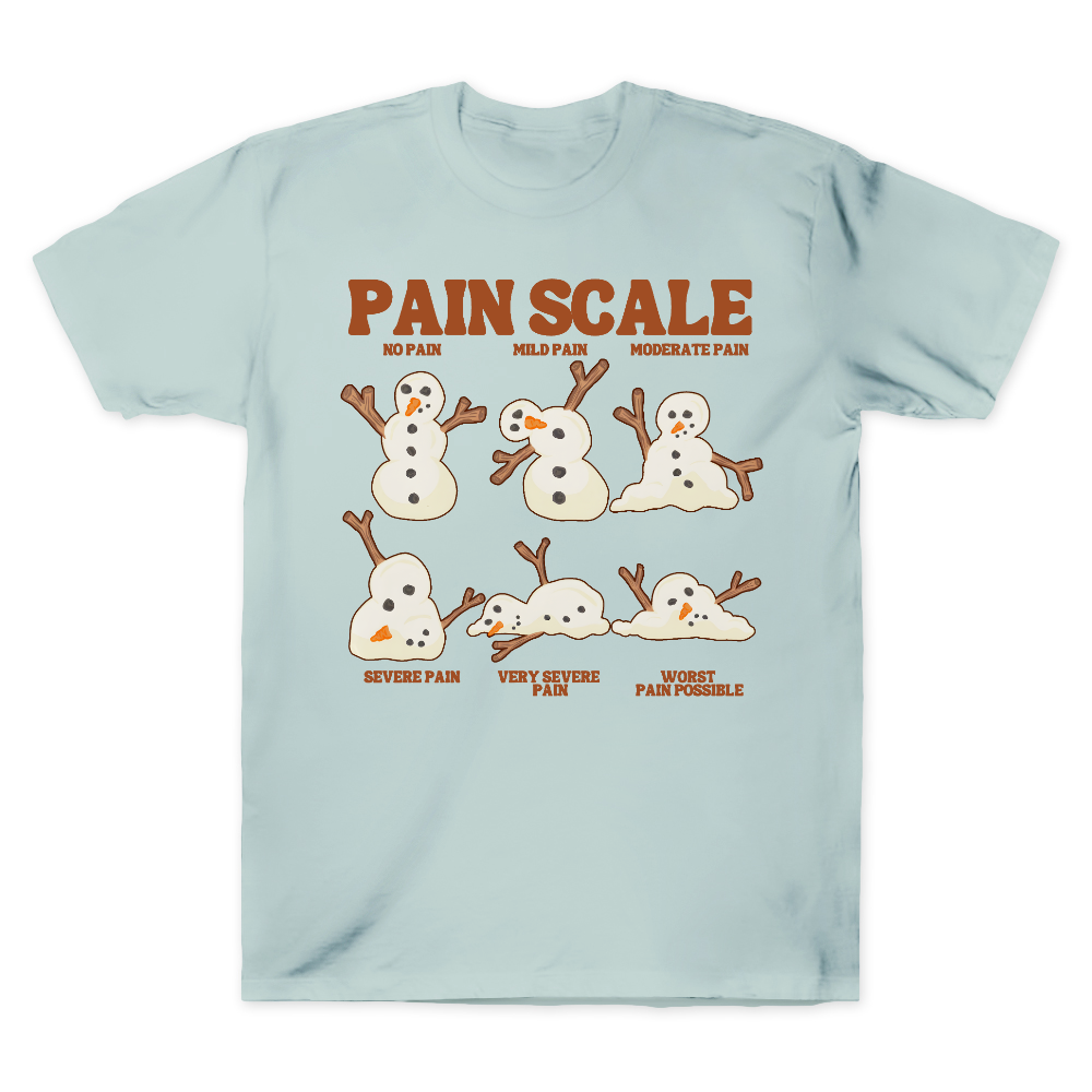 Healthcare Worker Pain Assessment Cotton Doctor T-shirt