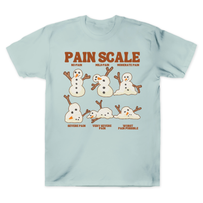 Healthcare Worker Pain Assessment Cotton Doctor T-shirt