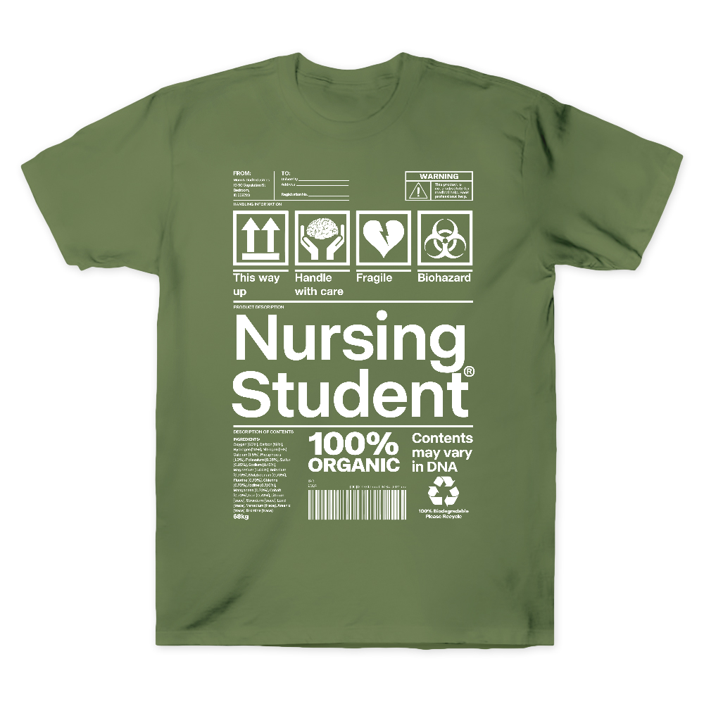 School Of Nursing Student Gift Cotton Doctor T-shirt