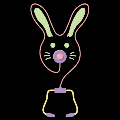 Easter Bunny Medical Tools For Nurse Or Doctor Cotton Pullover Sweatshirt