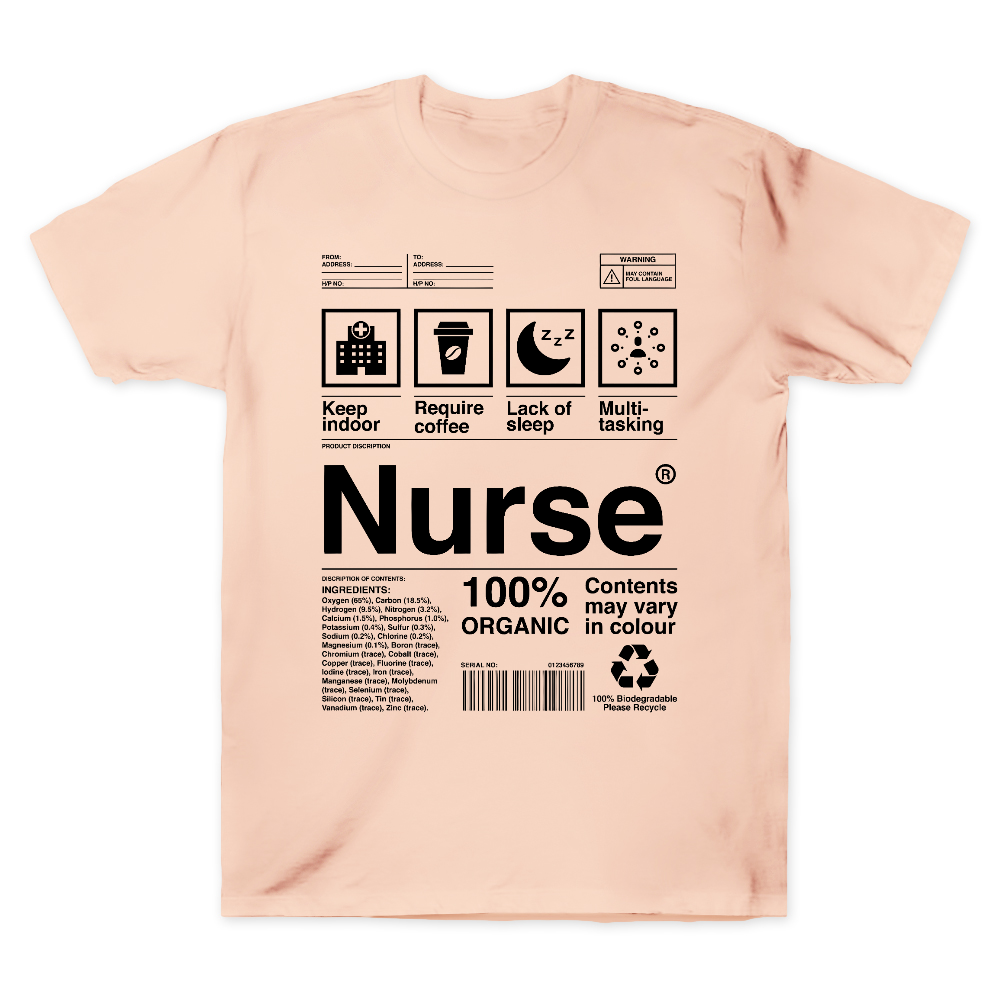 Nurse Gift Instructions For Nurses Cotton Doctor T-shirt