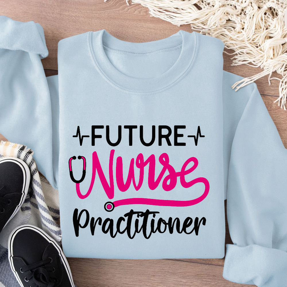 Future Nurse Practitioner Cotton Pullover Sweatshirt