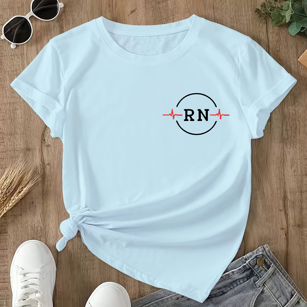 RN Ratchet & Nightingale Double-Sided Cotton Printed T-Shirt
