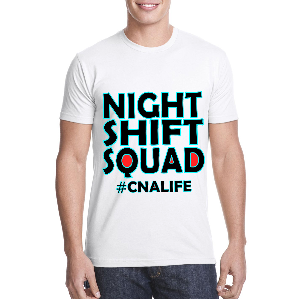Night Shift Squad Cnalife Cotton Doctor T-shirt