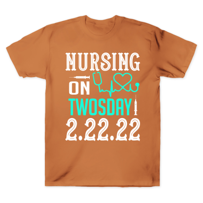 Nursing School On TwosDay Cotton Doctor T-shirt