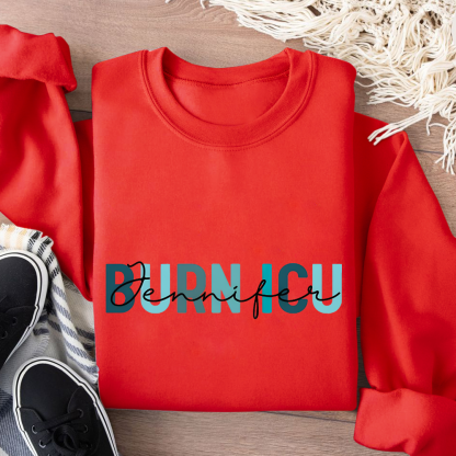 Burn ICU Cotton Pullover Sweatshirt