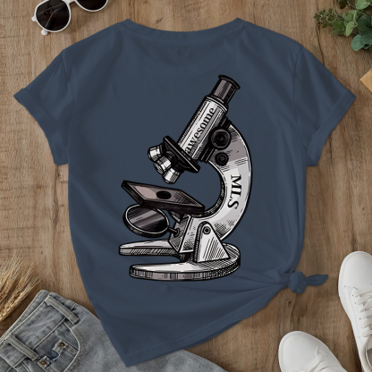 Medical Lab Scientist Not A But Better Double-Sided Cotton Printed T-Shirt