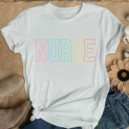 Custom Nurse Cotton T-shirt