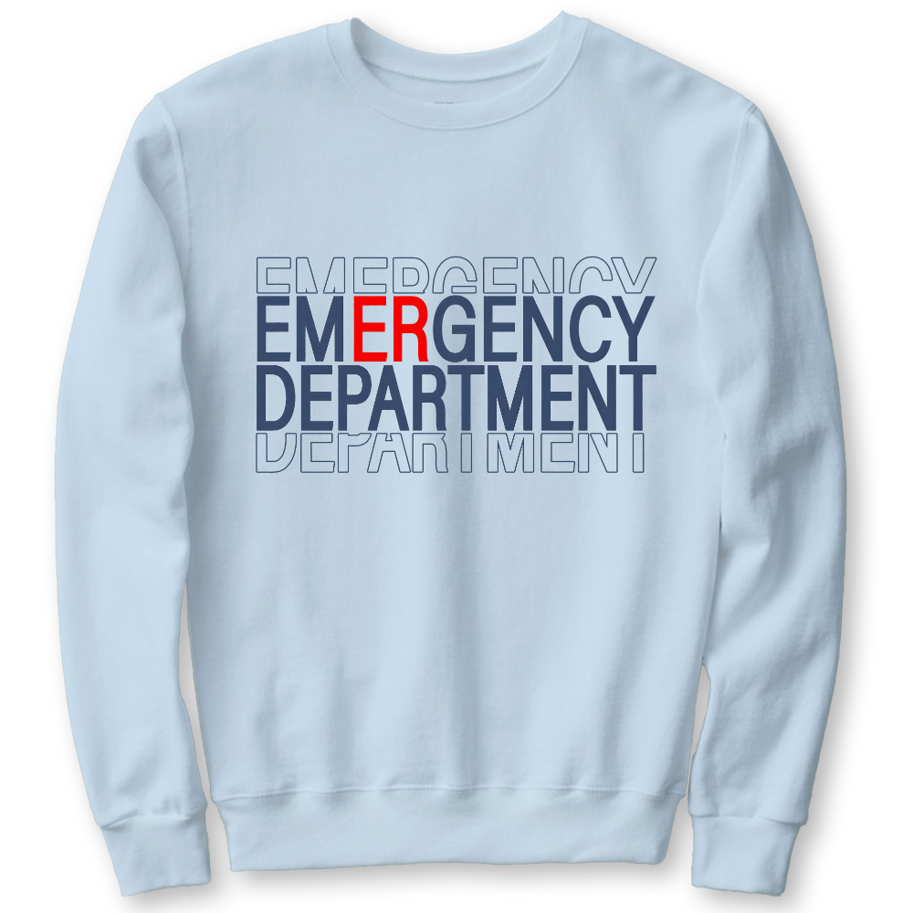 Emergency Department Cotton Pullover Sweatshirt