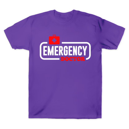 Emergency Doctor Cotton Doctor T-shirt